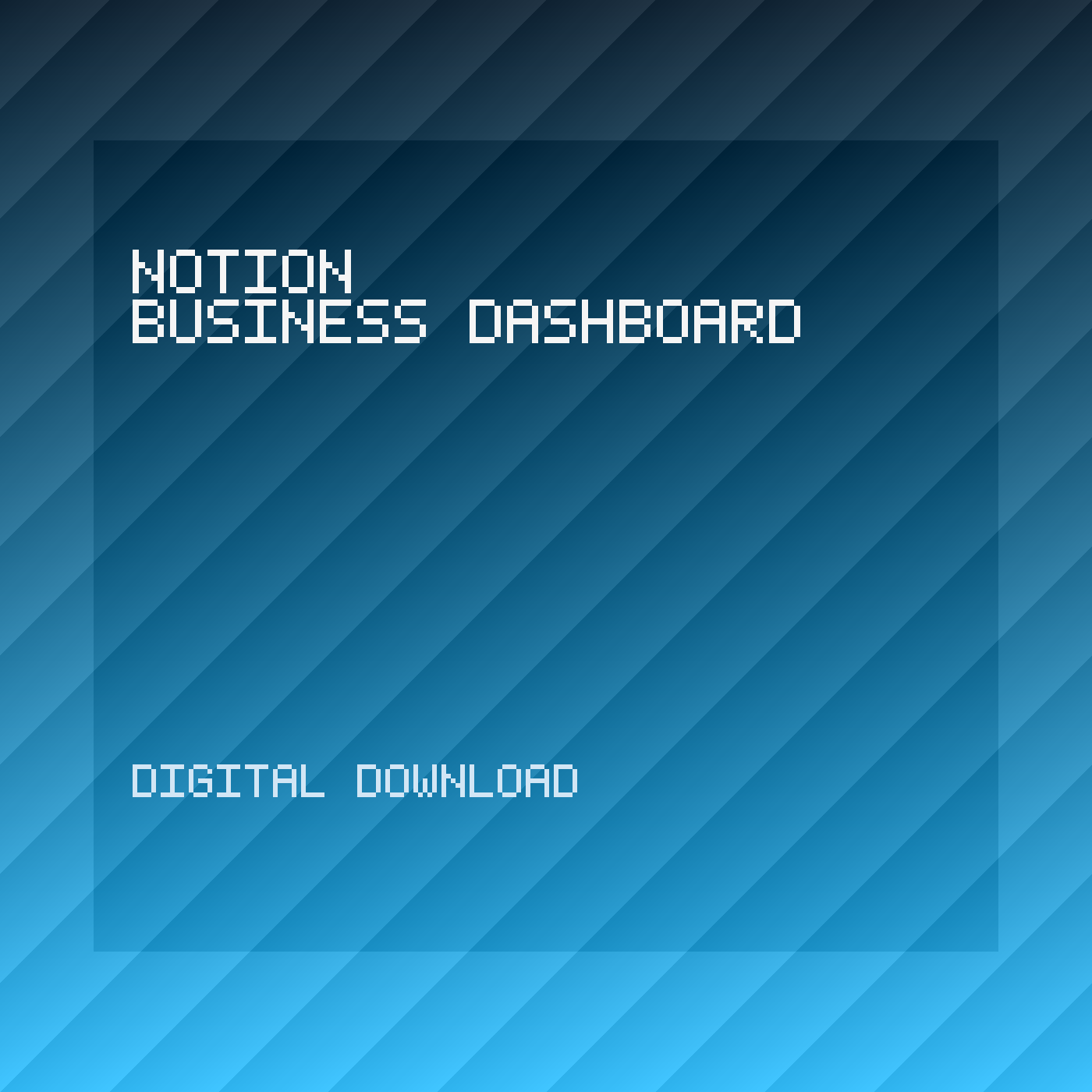 Notion Business Dashboard