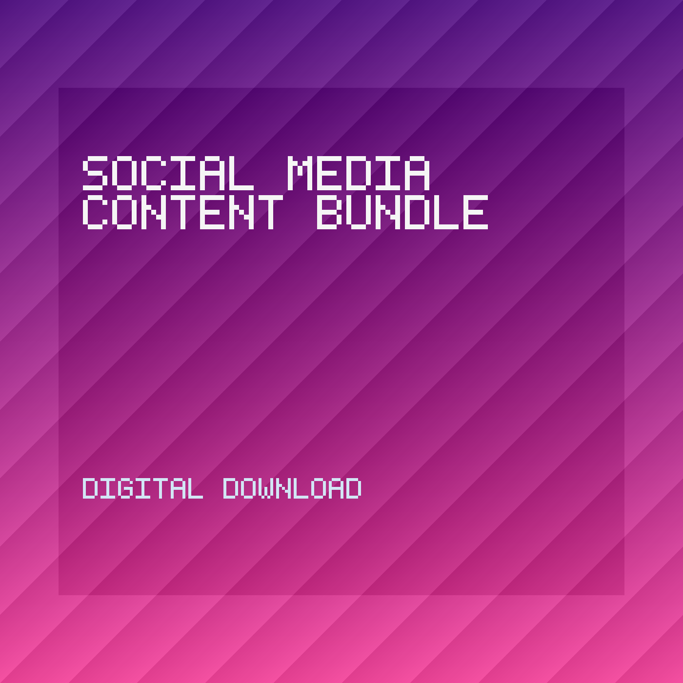 Social Media Content Bundle